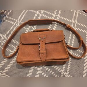 Saddleback Leather Front Pocket Leather Satchel (Discontinued)